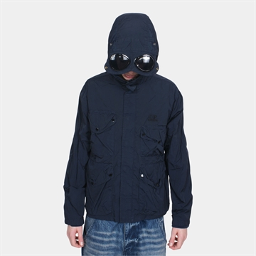 C.P. Company Jr. Hooded Jacket Total Eclipse